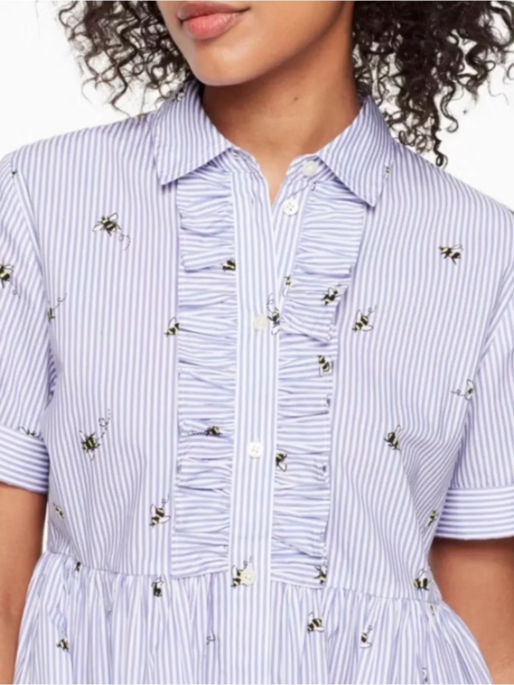 Kate Spade Abuzz Poplin Dress